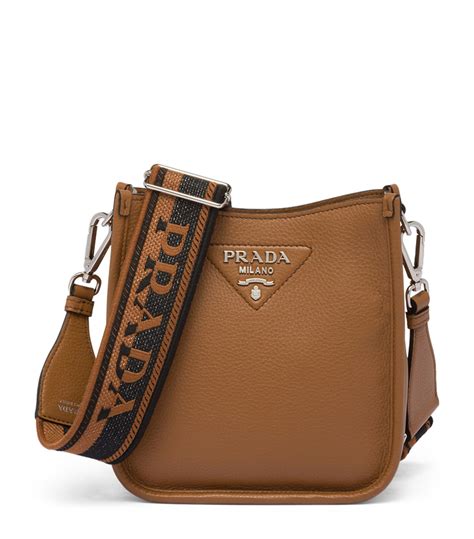 farfetch prada crossbody bag|Prada brown studded crossbody bag.